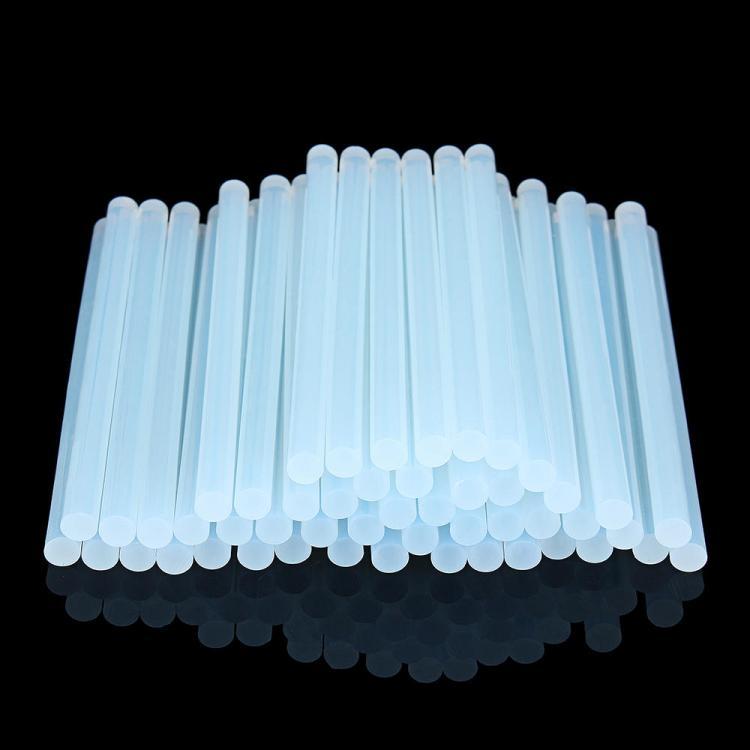 shopping ציוד הדבקה ואיטום 50Pcs 11mm x 200mm White Transparent Hot Melt Gule Sticks DIY Craft Model Repair Adhesive