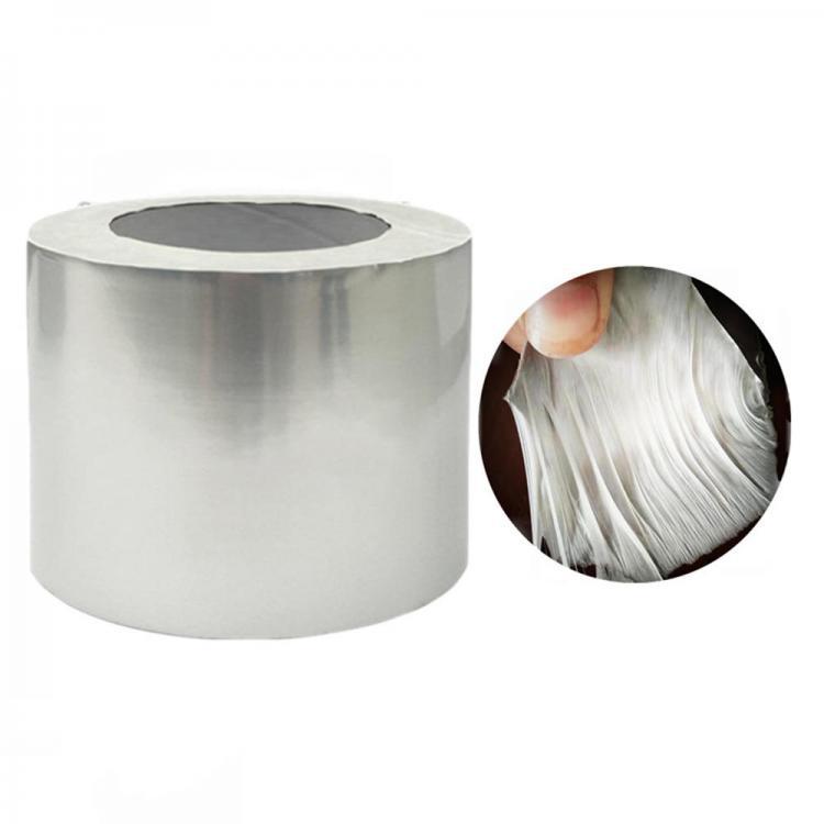 shopping ציוד הדבקה ואיטום 5M 1.0mm Mirror Butyl Rubber Tape Floor Roof Window Wall Waterproof Adhesive Stop Leak Sticker for Roof Pipe Marine Repair