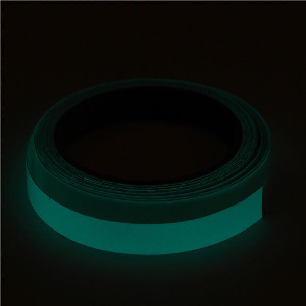 shopping ציוד הדבקה ואיטום 15mm&times;5m PET Luminous Warning Tape PVC Acrylic Storage Light Tape