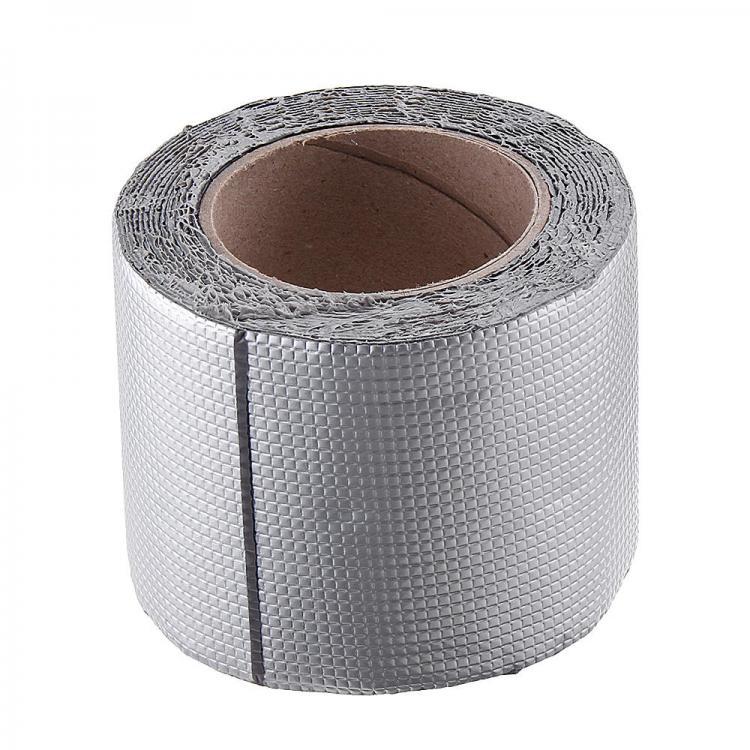 shopping ציוד הדבקה ואיטום 5m Butyl RV Roof Roofing Repair Tape Seal Waterproof Leakproof Adhesive Tape Roll Thermal Insulation 3 Sizes