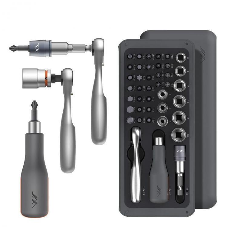 shopping כלי עבודה JIMI&reg; 41 IN 1 Screwdriver S2 Magnetic Bits Ratchet Wrench Screwdrivers Kit DIY Household Repair Tool