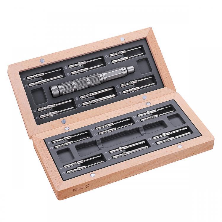 shopping כלי עבודה ATuMan X-mini 24 In 1 Multi-purpose Precision Screwdriver Set Repair Tool with Magnetic Storage