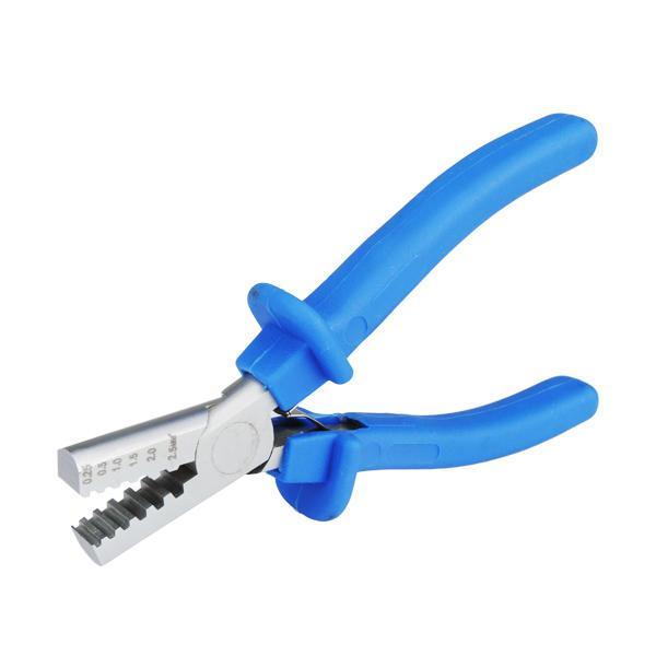 shopping כלי עבודה DERUI PZ 0.25-2.5 Germany Style Crimping Pliers Crimping Tool for 0.25-2.5mm2 Cable End Sleeves