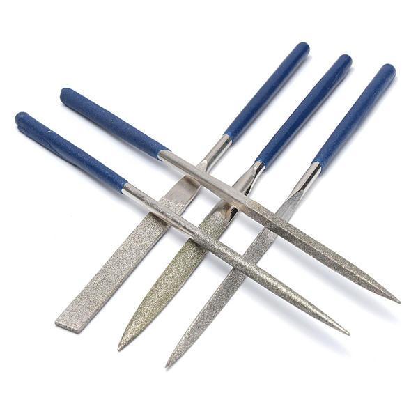 shopping כלי עבודה Raitool&trade; HT03 180mm Ceramic Emery Rasp Needle Diamond Files Cutting Tool 5pcs