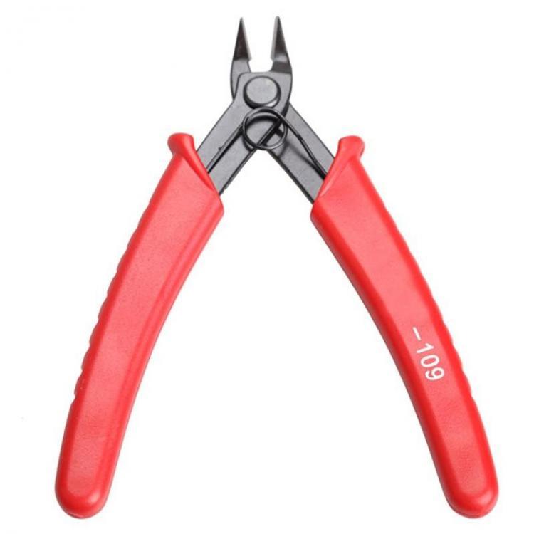 shopping כלי עבודה Mini 5 Inch Electrical Crimping Plier Snip Cutter Hand Tool Red Handle