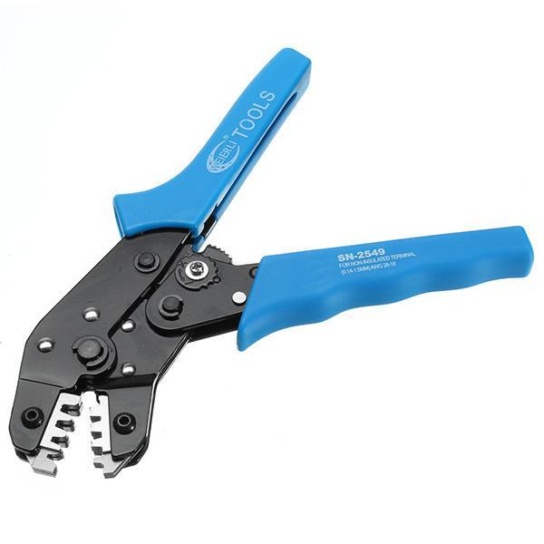 shopping כלי עבודה SN-2549 Pin Crimping Tool 2.54mm 3.96mm 4.8mm 28-18awg 0.08-1.0mm2 for Dupont Terminals