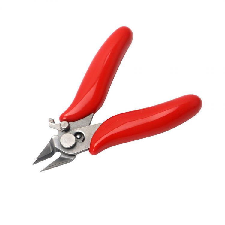 shopping כלי עבודה DANIU 3.5inch Diagonal Cutting Pliers Wire Cable Side Flush Cutter Pliers with Lock Hand Tool