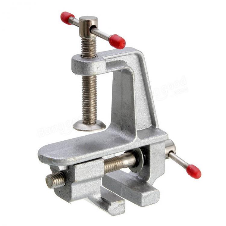 shopping כלי עבודה 3.5inch Aluminum Mini Small Hobby Clamp On Table Vise Tool Vice