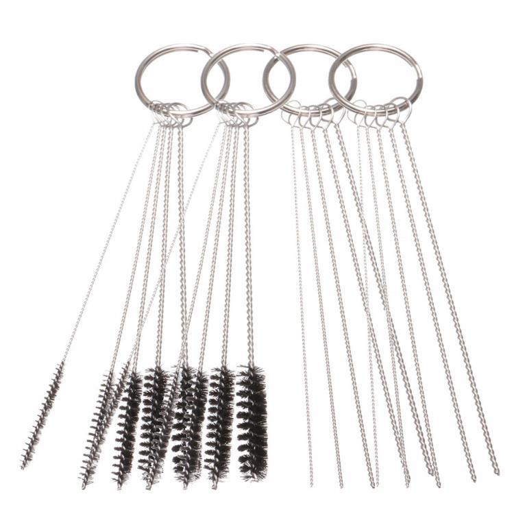 shopping כלי עבודה Airbrush Spray Gun Nozzle Cleaning Repair Tool Kit Needle &amp; Brush Set Cleaning Brushes Tool
