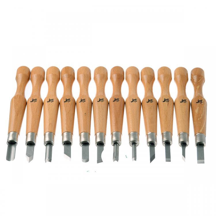 shopping כלי עבודה 12Pcs Professional Wood Carving Chisel Tools Set Woodwork Sharpening Carpenter