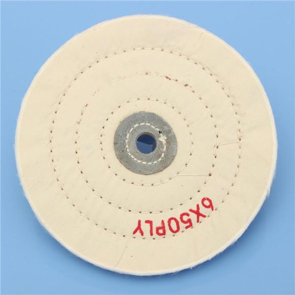 shopping כלי עבודה 6 Inch Round Felt Wool 1/2inch Arbor Buffer Polisher Buffing Polishing Wheel