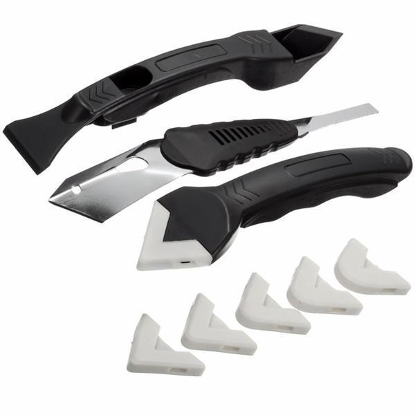 shopping כלי עבודה 3Pcs Silicone Scraper Caulking Grouting Sealant Finishing Cleaning Tool Kit