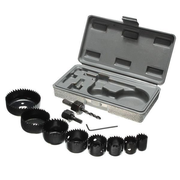 shopping כלי עבודה 11 in 1 19-64mm Metal Alloys Wood Hole Saw Cutting Set Kit