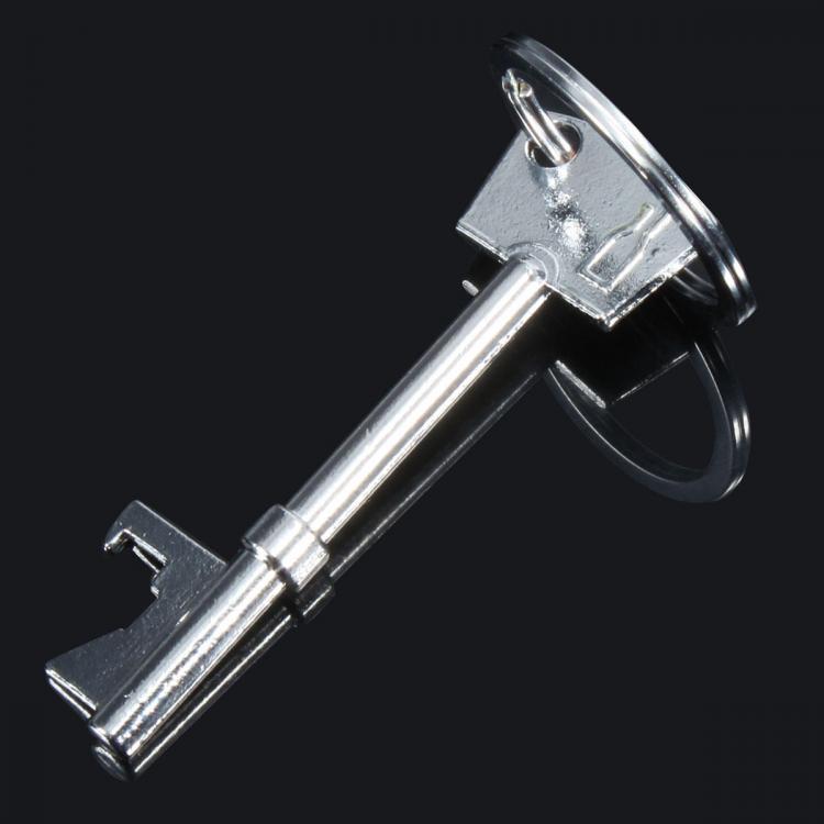 shopping כלי עבודה Key Shaped Bottle Opener Ring Keyring Chain Keychain Metal Beer Bar Tool