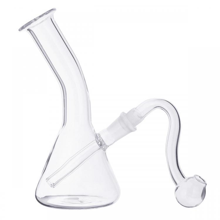shopping כלי עבודה Water Glass Pipe Bottle H ookah Shisha Oil Burner Pipe for Smoking Herb T obacco Oil  4.3"