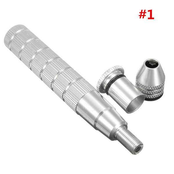 shopping כלי עבודה Raitool&trade; DT03 Aluminum Alloy Mini Spiral Hand Hold Punching Manual Drill Craft DIY Tool