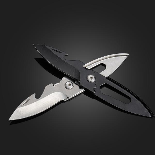 shopping כלי עבודה 12cm Multifunction Mini Folding Knives Charms Keychain Gift Tool