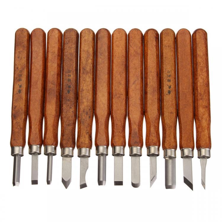 shopping כלי עבודה 3/8/12Pcs Wood Carving Chisel Tool Set Wood Working Professional Gouges