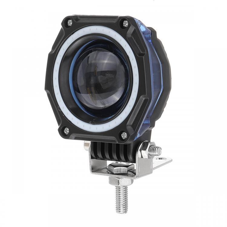 shopping אורות לרכב 3Inch 1800LM 20W Round Car LED Work Light Bar Spot Driving Fog Lamp for Offroad 4WD Truck