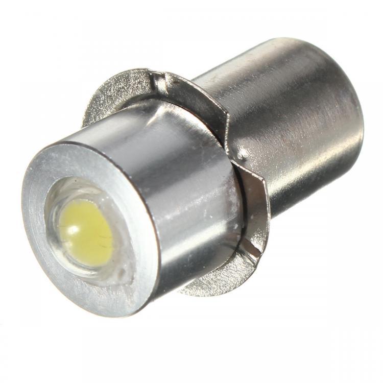shopping אורות לרכב P13.5S PR2 1W LED Flashlight Bulb Torch Work Light Lamp 6000K White 100LM DC3V