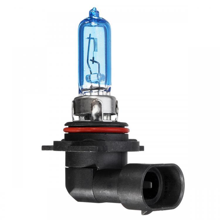 shopping אורות לרכב 1pcs 9012 HIR2 Halogen Low-Beam Headlights Fog Bulb Bright Xenon Yellow 6000K 55W