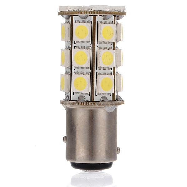 shopping אורות לרכב Pure white 1157 27 5050 SMD LED Car Brake Tail Turn Light Bulb 270LM