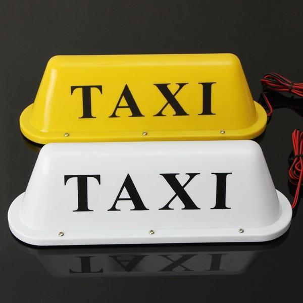 shopping אורות לרכב Waterproof Taxi Magnetic Base Roof Top Car Cab LED Sign Light Lamp