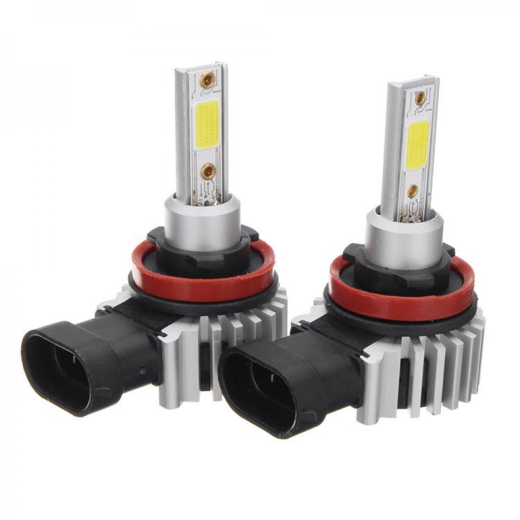 shopping אורות לרכב D9 60W 8000LM LED Car Headlights Bulbs Fog Lamp H1 H3 H4 H7 H11 9005 9006 6000K Replace Xenon HID Halogen