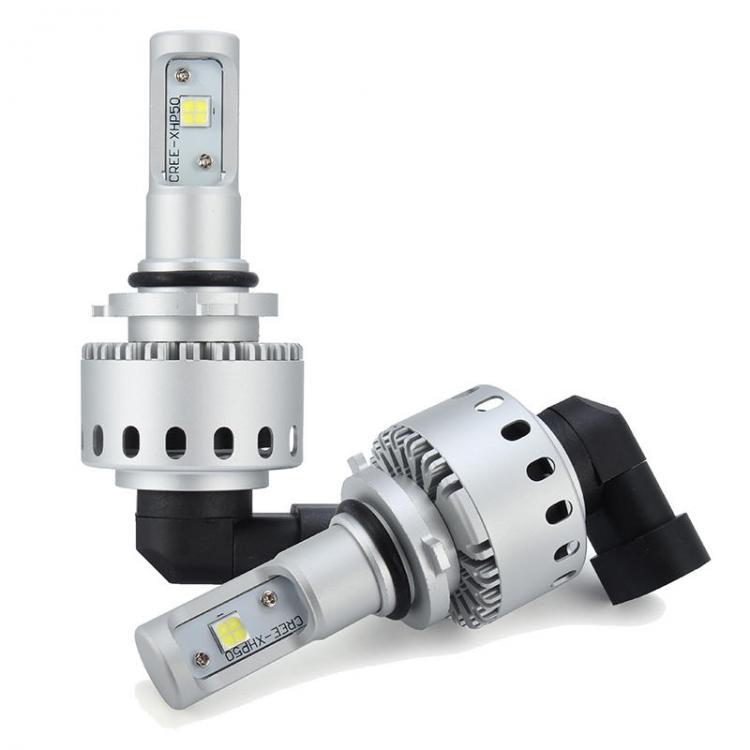 shopping אורות לרכב Autoleader 7S 40W 8000LM Car LED Headlights Bulbs H1 H3 H4 H7 H11 9005 9006 6500K White
