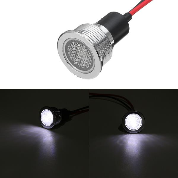 shopping אורות לרכב 19mm 12V LED Panel Pilot Dash Light Indicator Warning light Car Boat Signal Lamp
