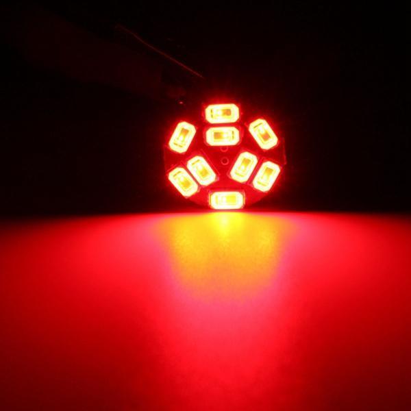 shopping אורות לרכב 1156 BA15S 3W 5730 LED White Red Amber SMD Reversing Turn Signal Indicator Lights Bulbs