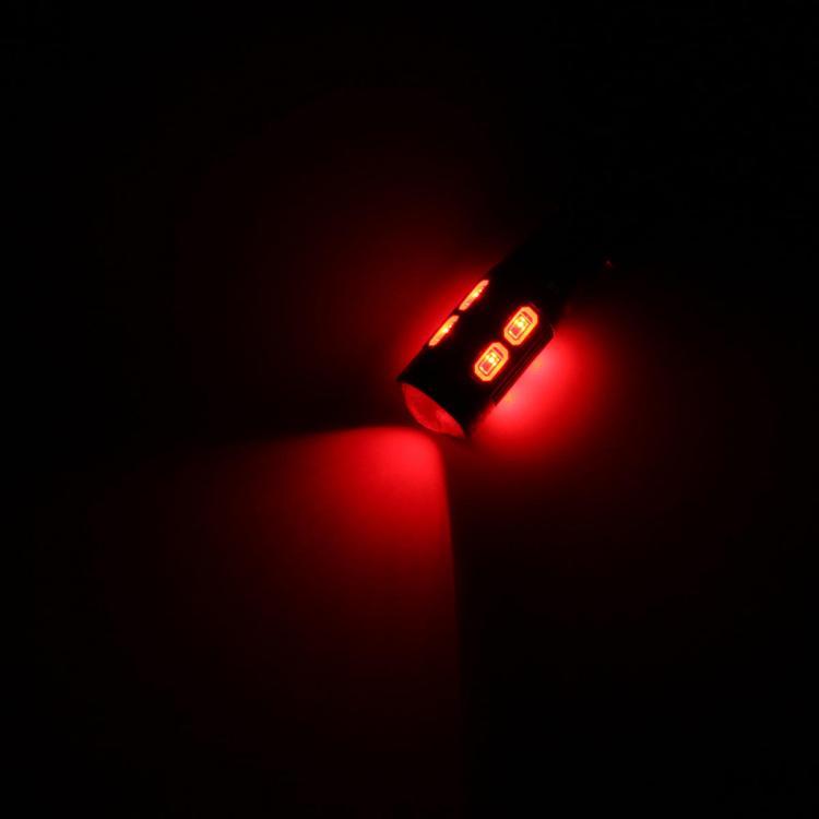 shopping אורות לרכב 2Pcs T10 W5W LED Wedge Car Side Marker Lights Bulb Lamp with Lens 5W 450LM DC12V