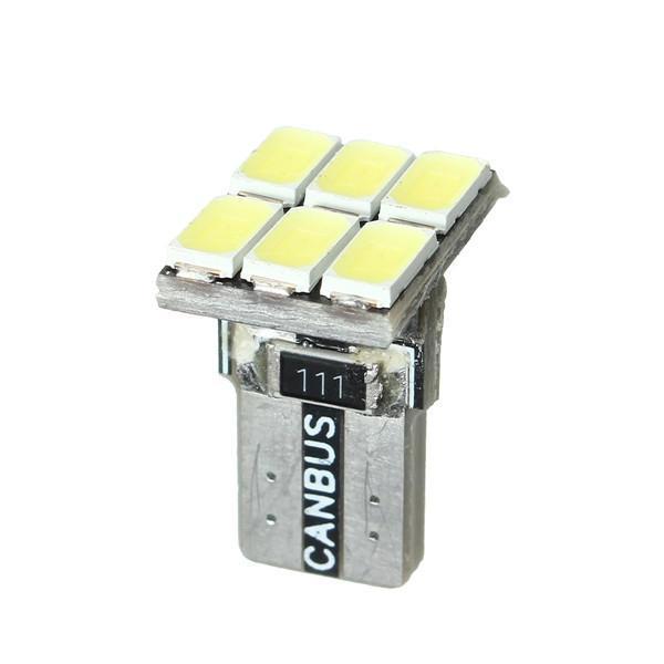 shopping אורות לרכב T10 5730 6SMD Canbus Error Free LED Side Marker Lights Car Wedge Lamp Bulb