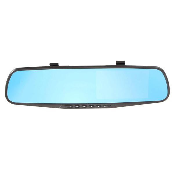 shopping מצלמות לרכב וציוד 4.3 Inch HD 1080P Cam Video Recorder Rear View Back Reversing Car Mirror Camera DVR