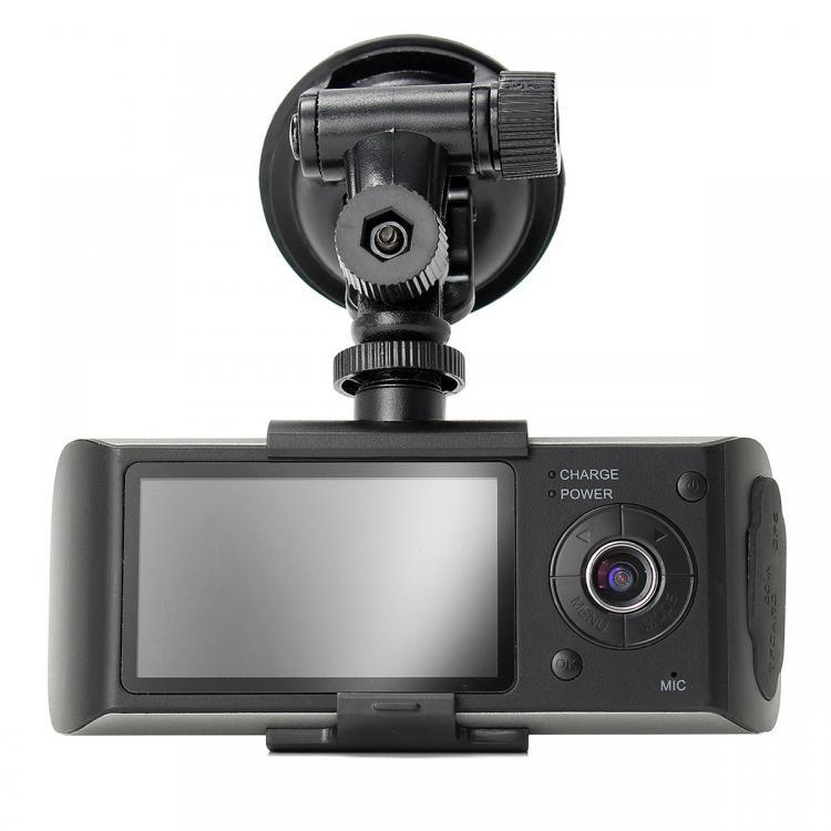shopping מצלמות לרכב וציוד GPS Dual Lens Camera HD Car DVR Dash Cam Video Recorder G-Sensor Night Vision