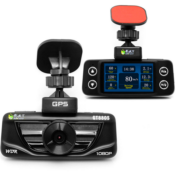 shopping מצלמות לרכב וציוד GT880S Car DVR Camera Video Recorder 1080P High Resolution OBD GPS