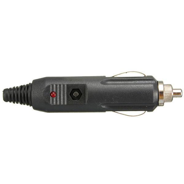 shopping ציוד אלקטרוני לרכב 12V Male Car Cigarette Lighter Socket / Plug / Connector 5A With LED &amp; Fuse