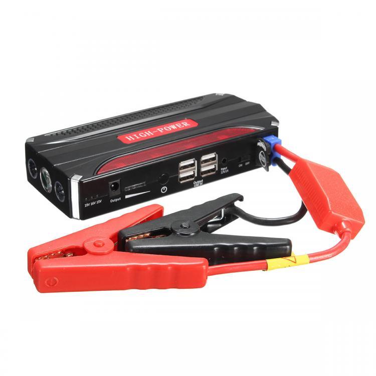 shopping ציוד אלקטרוני לרכב 68800mAh 12V 4USB Multi-Function Car Jump Starter Power Bank Rechargable Battery