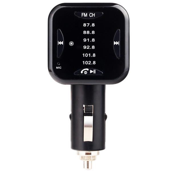 shopping ציוד אלקטרוני לרכב Wireless FM Transimittervs Hands Free Stereo Car Kit Car Charger For Cell Phone