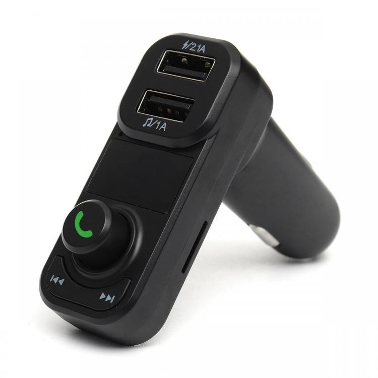 shopping ציוד אלקטרוני לרכב bluetooth Wireless Handsfree Dual USB Auto Car FM Transmitter MP3 Player Charger