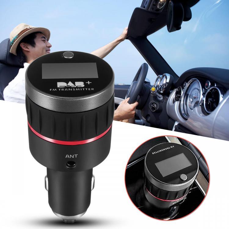 shopping ציוד אלקטרוני לרכב Universal Car DAB Receiver +Tuner Digital Radio Adapter FM Transmitter Antenna USB Charger