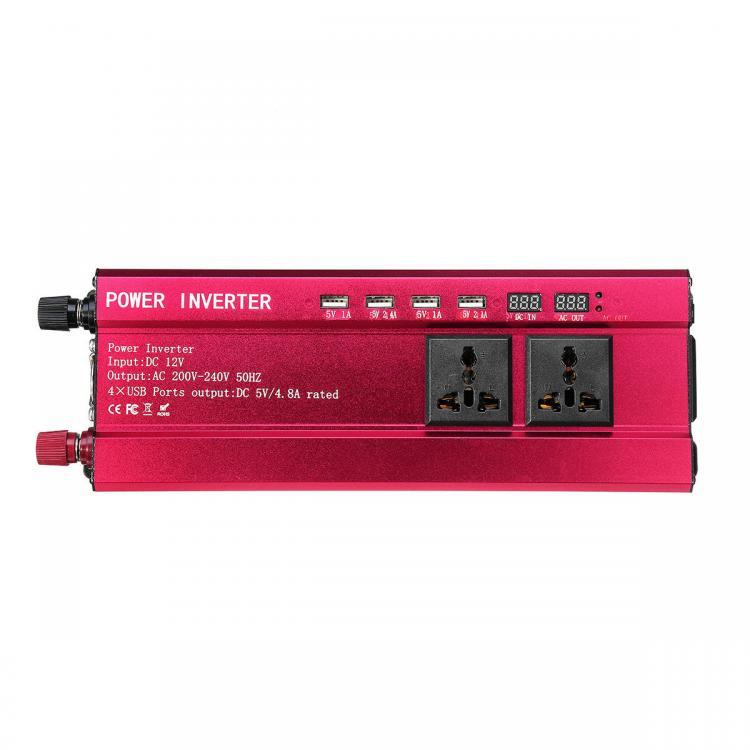 shopping ציוד אלקטרוני לרכב 5000W Solar Power Watt Power Inverter Wave 240V Car Caravan Camping - 12V to 220V