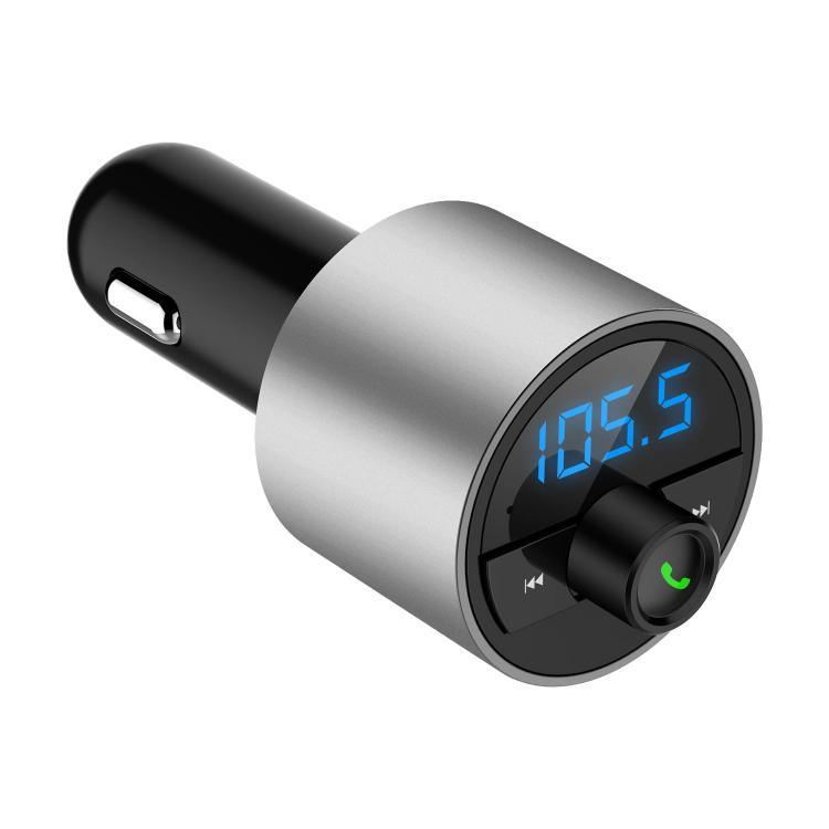 shopping ציוד אלקטרוני לרכב Mini LED Display Dual USB bluetooth Hands-free Smart Quick Wireless 3.6A Car Charger with Microphone