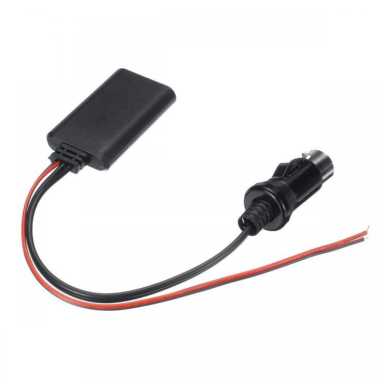 shopping מערכות שמע ומסכים לרכב 13Pin Car bluetooth Module Audio Aux Receiver Cable CD Navigation Radio Stereo Adapter For Kenwood