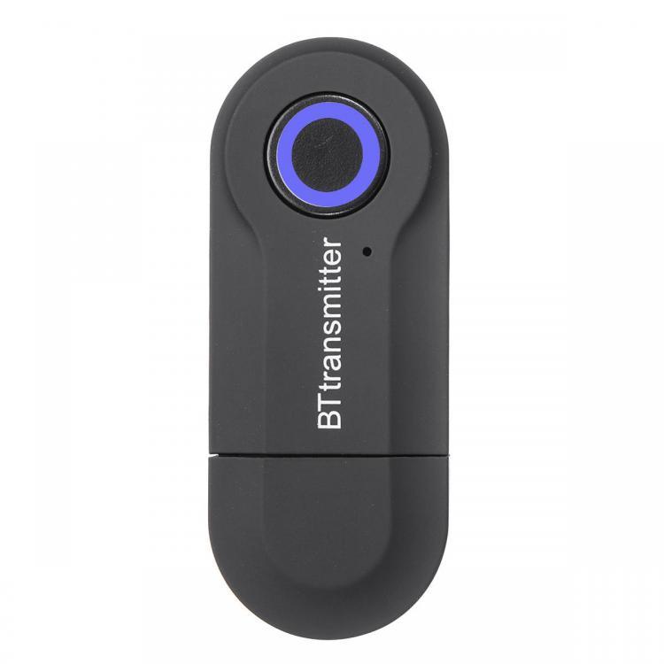 shopping מערכות שמע ומסכים לרכב GT09S bluetooth 4.0 Transmitter Audio Wireless Adapter 3.5mm Jack A2DP TV Stereo