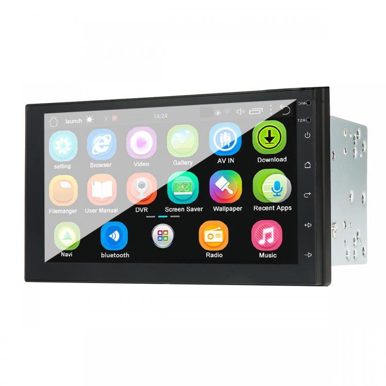 shopping מערכות שמע ומסכים לרכב iMars 7 Inch 2 Din for Android 8.0 Car MP5 Player 2.5D Touch Screen Stereo Radio GPS WIFI bluetooth FM Support Rear Camera
