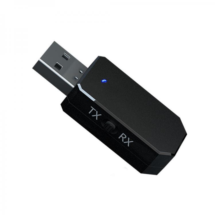 shopping מערכות שמע ומסכים לרכב iMars KN331 bluetooth 5.0 Audio Receiver Transmitter 2-in-1 USB 3.5mm AUX Jack Stereo Adapter for TV Headphone PC Car CD Player