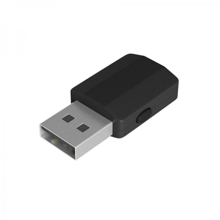 shopping מערכות שמע ומסכים לרכב BT600 2-in-1 USB bluetooth 5.0 Receiver Transmitter Portable Wireless Music Adapter 3.5 mm AUX for Car Stereo Home TV PC