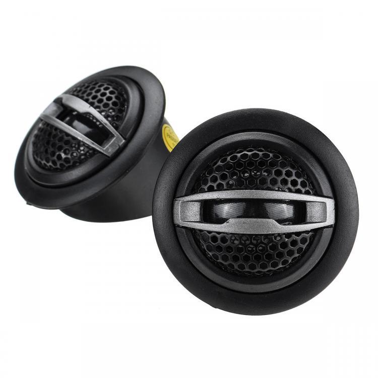 shopping מערכות שמע ומסכים לרכב 2Pcs Universal Car Stereo Speaker Music Audio Soft Dome Balanced Lound Tweeters Horn 100W 180W