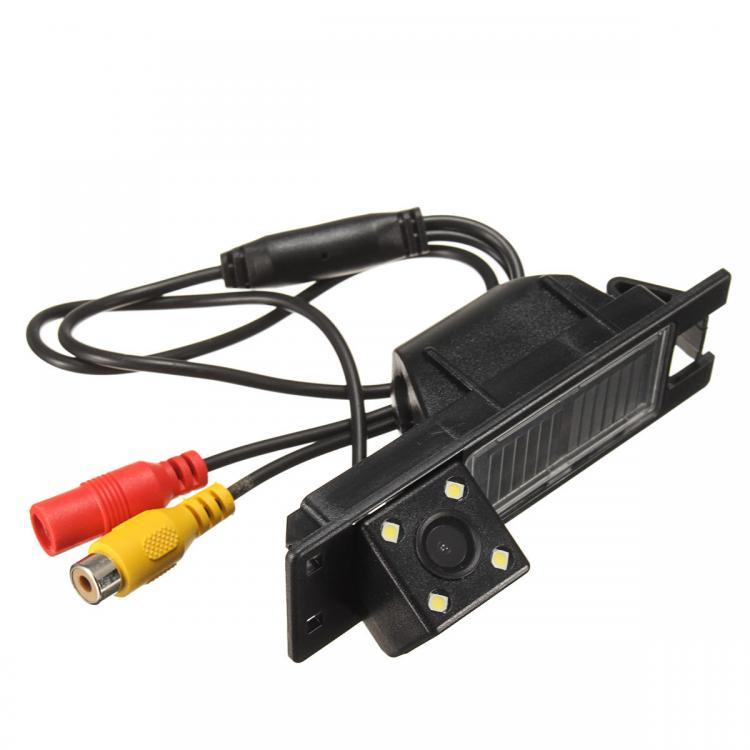 shopping מערכות שמע ומסכים לרכב 4 LED CCD Car Rear View Camera For Opel Astra H J Corsa Meriva Vectra Zafira Insignia